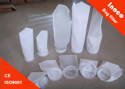 China SS304 SS316 Single Bag Filter Housings / Liquid Pocket Filter High Performance for sale