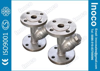 China BOCIN Stainless Steel Y Strainer Filter Liquid Water Purification Flange DN50 for sale