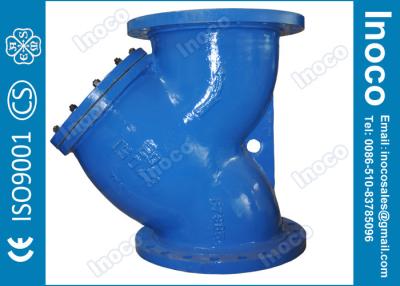 China BOCIN DN500 Carbon Steel Y Strainer Filter / Water In-line Strainer CE ISO9001 for sale