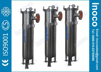 China BOCIN Single Bag Stainless Steel Bag Filter Housing Industrial For Water Filtration for sale