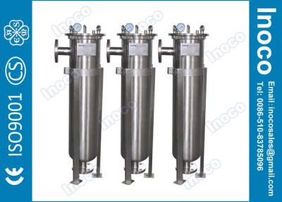 China BOCIN Low Pressure Pocket Single Bag Filter Housing Stainless Steel Housing Dust Collector for sale