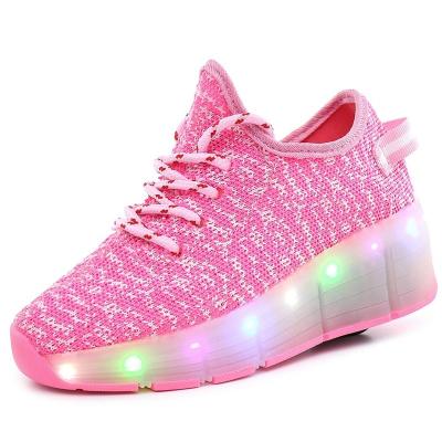 China 2021 Durable Fashionable Leisure Sports Adult Led Lightweight Shoes for sale