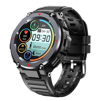 China 2021 Touch Screen Digital Watches BT Smartwatch Unisex Military Call Wireless Sports Waterproof Android IOS Smart Watch S25 for sale