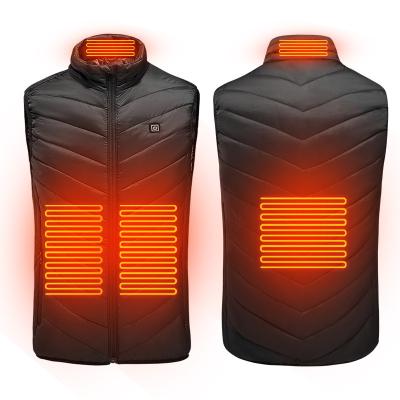 China Heated Vest Breathable Unisex Usb Body Warmer Unisex Warmer With Temperature Control Heating for sale