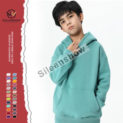 China Winter Breathable Custom Multi Color Simple Kids Shear Kids Clothing Boys Girls Hoodie for sale