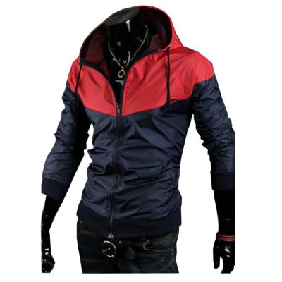 China New Style Breathable Fashion Men's Hooded Casual Active 100% Polyester Windbreaker Jackets for sale