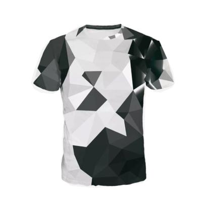 China Cool Breathable Stereo Blank Street Style Designer Wear Full 3D Printing T Shirt for sale