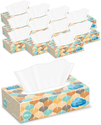 China Eco-friendly Tissue Paper 280 Sheet Silk Box Manufacturer China Soft Facial Tissue With Custom Package Box for sale