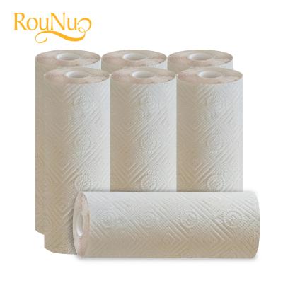 China OEM Wholesale Organic Virgin Absorbent Health Water Pulp Cheap Kitchen Towels Oil-absorbing Restaurant Cloth for sale