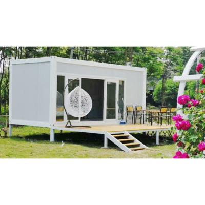 China Prefab modern light steel villa villa modular garden cabin studio houses garden office steel frame shed modular house for sale