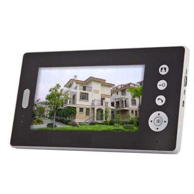 China 7 Inch 2.4GHz Waterproof/Waterproof Digital Wireless Video Intercom Door Phone Camera for sale