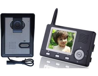 China 3.5 inch Wireless Doorbell Visual Intercom with 1 3.5 inch TFT Color Door Bell Camera 1 Waterproof Monitor for sale