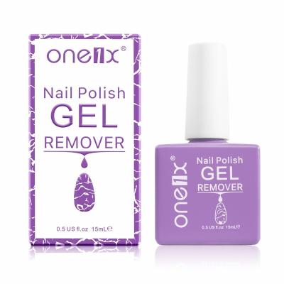 China Quick and Safe Organic Magic UV Gel Nail Polish Remover 15ml Remover One X Poish Nail Polish Gel Nail Polish Remover Soak Off Remover Soak Off Remover for sale