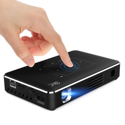 China Support HD-IN Dual Band Support HD-IN Android OS9.0 Dual Band Pico 3D Smart Home Projector Touch Screen 4K HD Video 3D Cinema Wifi BT4.2 for sale