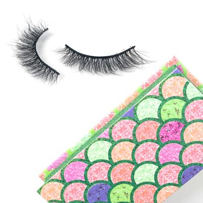 China Custom Mink Eyelashes And Faux Mink Eyelashes Seller 3d Silk Eyelashes for sale