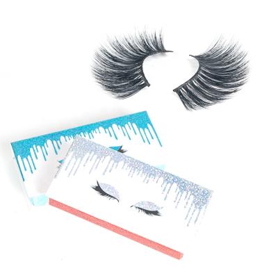 China Custom made premium quality 3d lashes luxury silk eyelashes for sale