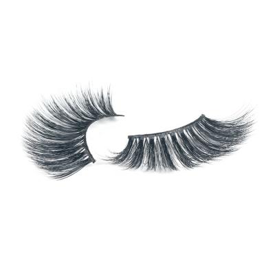 China Custom Handmade Mink Silk Eyelashes Lashes Fluffy 3d False Eyelashes 3d Eyelashes for sale