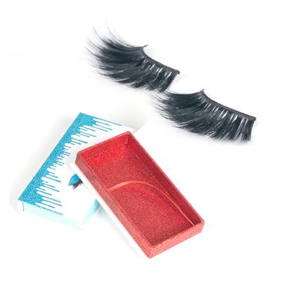 China Custom wholesale price 5 pair luxury 6d lashes silk eyelashes for sale