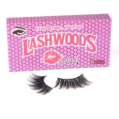 China 25mm Wholesale Price 3D Mink Eyelash Custom Eyelash Packaging Custom Box 3D Mink False Eyelash for sale