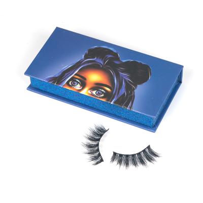 China Natural Lighter Cruelty Free Custom Vegan 3d Faux Mink Lashes for sale