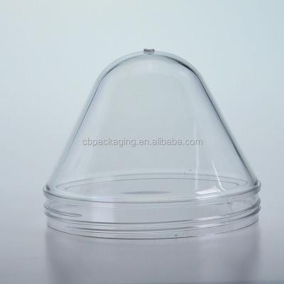 China 100% New Recyclable Material 68mm Neck 16g 18g 22g 25g Pet Preform For Potties for sale