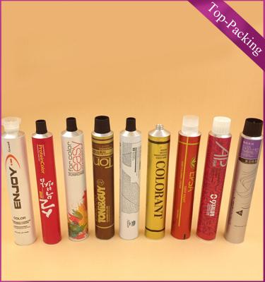 China Wholesale Recyclable Empty Collapsible Aluminum Oil Painting Tubes for sale