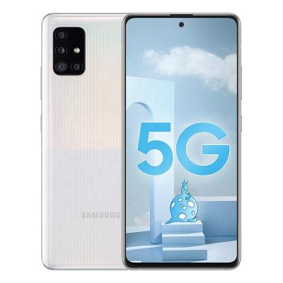 China Dual SIM Card Original 100% NEW Samsung Galaxy A51 8+128GB AMOLED Screen 5G Smart Mobile Phones for sale