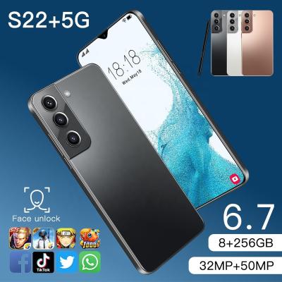 China Original 7.3 Inch Android Smartphone 16GB+512GB Dual SIM Card S21 S22 Open OLED Screen Dual SIM Mobile Phones 5g for sale