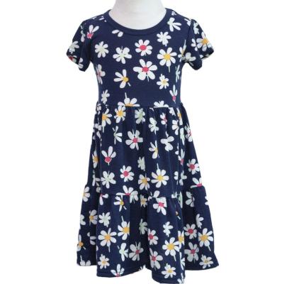 China Sale Good Quality Dress Summer Cotton Breathable Warm Kids Casual Dress for sale