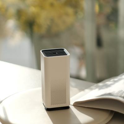 China Hotel home office car 5V air filter freshener custom small size portable USB hepa air purifier for sale