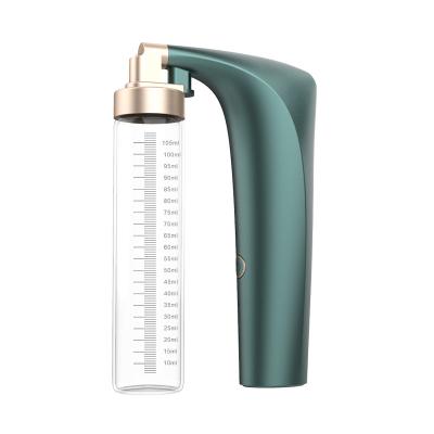 China Portable Handheld Multifunction Facial Oxygen Jet Injection Gun Nano Spray Gun Mini Nano Face Mist Sprayer Moisturizer for sale