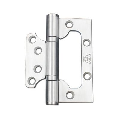 China Customized 4 Inch Modern Stainless Steel Butterfly Homeuse Flush Available Door Hinge For OEM for sale