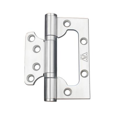 China Regular Production and Delivery Time 4 Inch SUS304 Grade Stainless Steel Top Butterfly Flush Door Hinge Made in Zhongshan City for sale