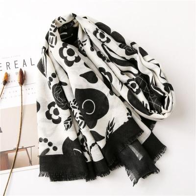 China Viscous cotton 2021 fashion soft 130*130 cotton and canvas square scarf muslim women's scarf for sale