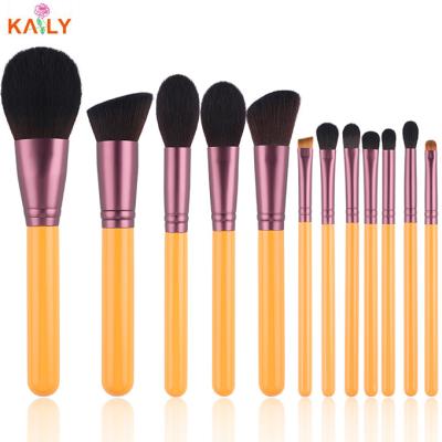 China Angular Blush Wholesale Private Label Makeup Brushes New Design Make Up Brushes Daily Essential Makeup Brush for sale