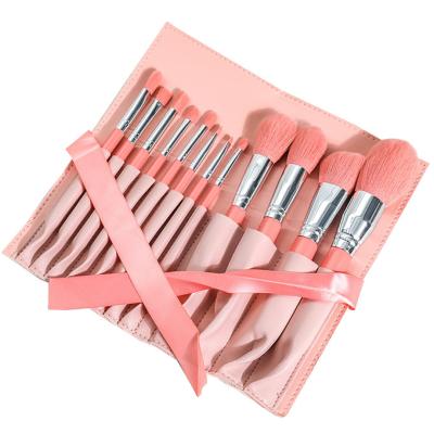 China Angular Blush Flaw Minus Glow Dermaplane Sweeps Makeup School Contour Brush Remingtone Makeup Brush Kit for sale