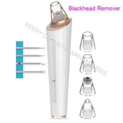 China Spatula Facial Suction Remover Acne Removal Vacuum Tool Kit Acne Treatment Blackhead Machine Decrease Deep Cleansing Blackhead for sale