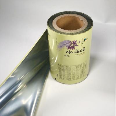 China Waterproof Shampoo Wrapping Film Roll , Metallized Aluminum Pet Film for sale