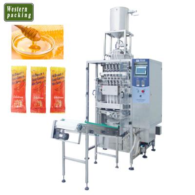 China PLC Control System + /English Screen Beverage Stick Packing Machine / Flavor Juice Liquid Packing Machine for sale