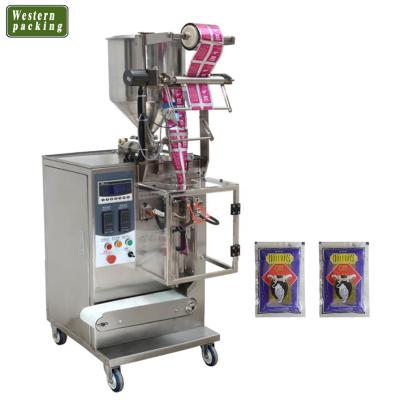 China Food Liquid Sachet Filling Machine, Alcohol Sachet Liquid Filling Machine for sale