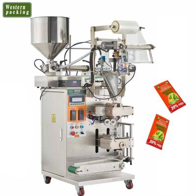 China High Speed ​​Beverage Stick/Hot Pod/Sachet Tomato Ketchup Sauce Paste Packing Machine for sale