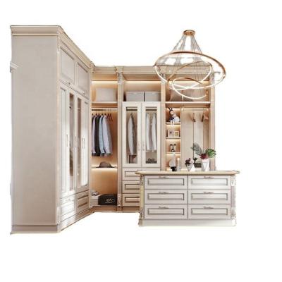 China Adjustable (height) Hot Saling Factory Supply Clothes Wooden Cupboards For Bedroom Wardrobe for sale