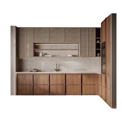 China Solid Wood Kitchen Wooden Cupboards Storage Organiser Design With Manufacture Price for sale