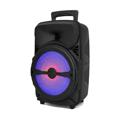 China Altsvoces wireless speaker bluetooth mobile talking 8 inch trolley outdoor party portable bluetooth speaker with led display for sale