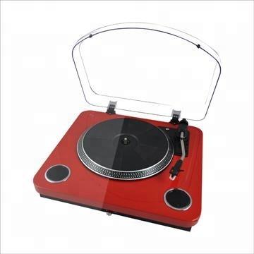 China Telephone Function Vinyl Record Player Vintage Modern Electric Turntable Speakers New Retro for sale