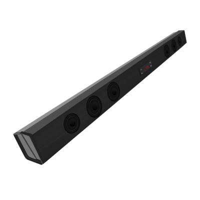 China 30W Home Theater Aluminum Flexible Wireless Bluetooth USB Soundbar Subwoofer With Remote Control for sale