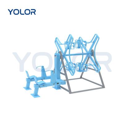 China 8 Years + Popular Playground Attractions Park Equipment Playground Swing Unpowered Ferris Wheel for sale