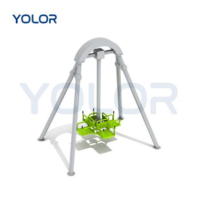 China 4 People Children Playground Equipments Small Outdoor Games Swing Amusement Equipment Manufacturer Unpowered for sale