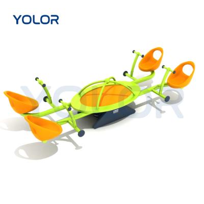 China Ages 5-12+ Customized Kids Seesaw Accept Outdoor Plastic Outdoor Playground for sale