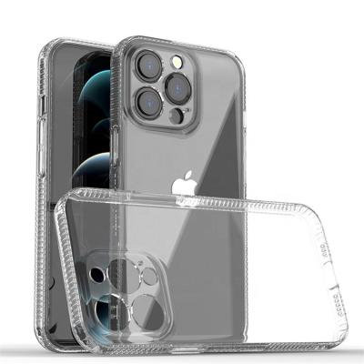 China Latest Premium Soft Transparent Clear Multi Color Soft TPU With Camera Lens Protective Cell Phone Back Cover Case For iphone 13 pro for sale